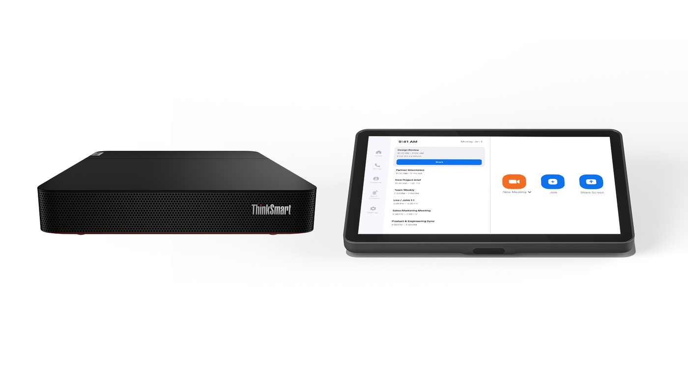 Logitech Tap + Lenovo ThinkSmart Core - Microsoft Teams Rooms Device